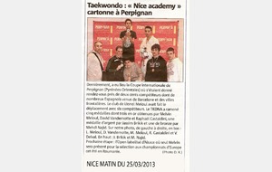 NICE MATIN REVIENT SUR L'OPEN DE PERPIGNAN